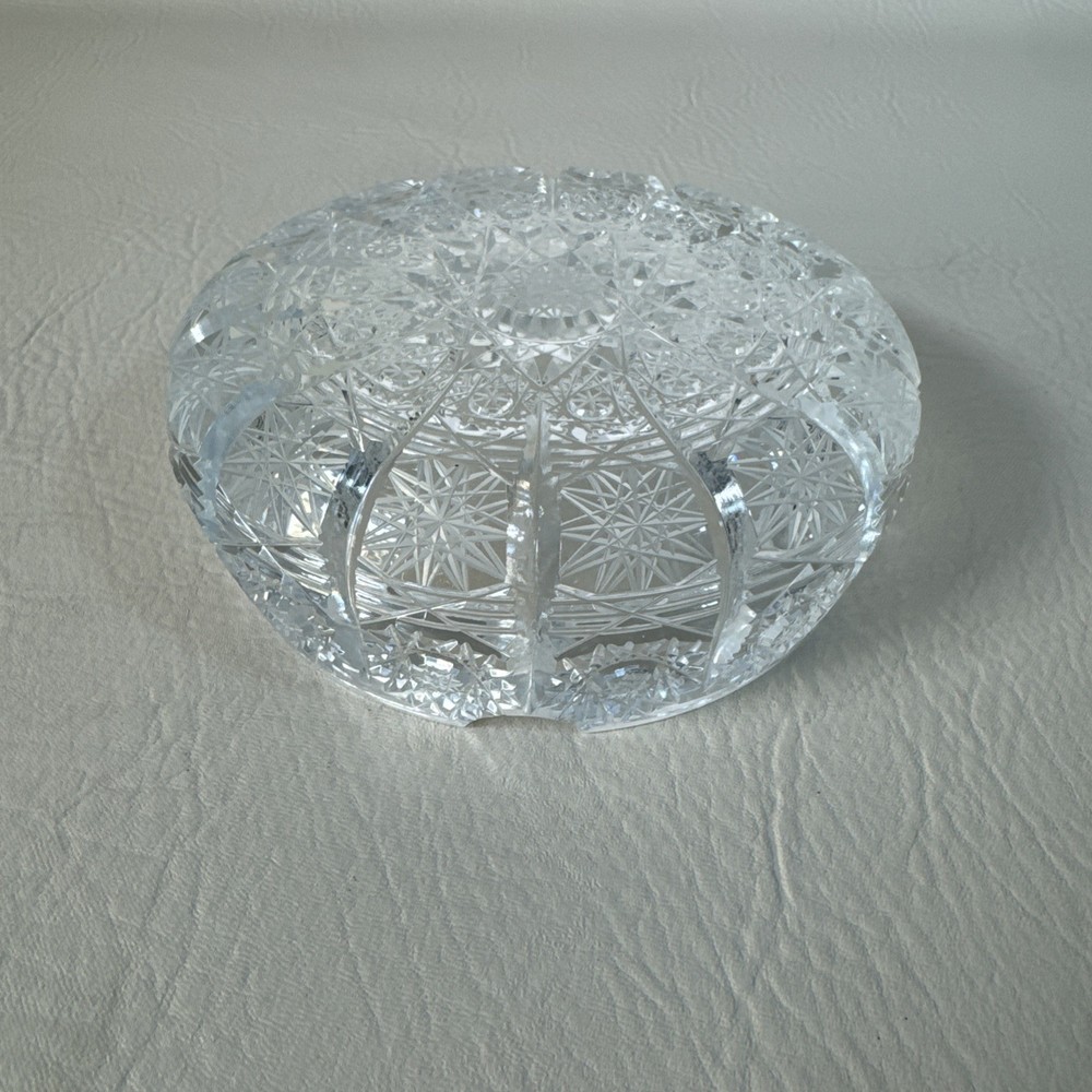 Crystal Clear Ashtray 4 1/2 Inch