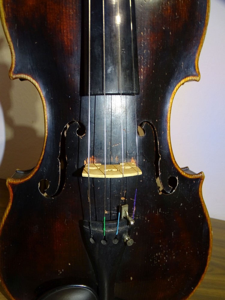 VIOLIN WITH LION HEAD - model STAINER (Nr. 097)