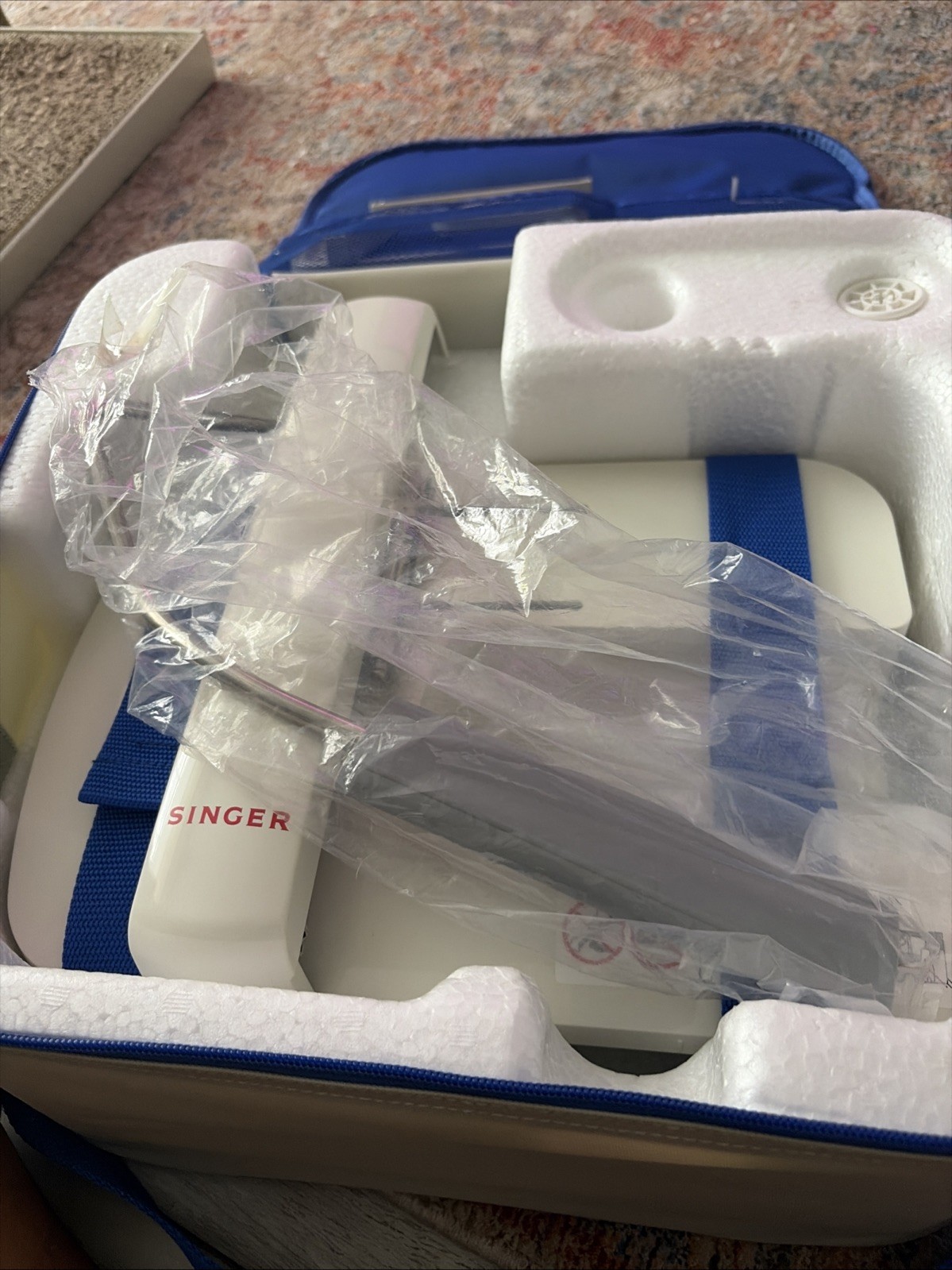 Singer Quantum XL 5000 6000 Model EM-3 Attachment Embroidery Bed & Hoops Look