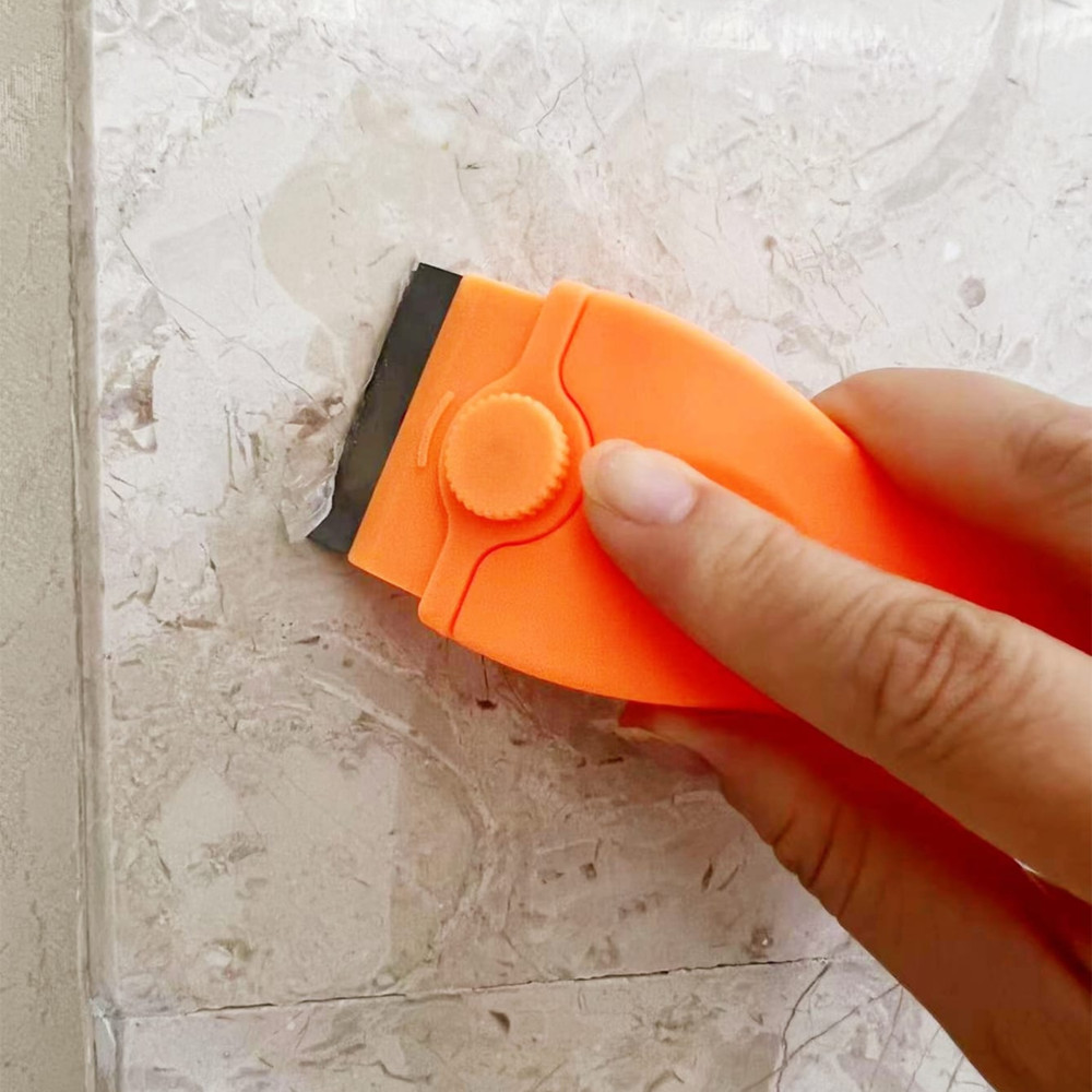 1pc Portable Multifunctional Cleaning Scraper Kitchen Bathroom Household Scraper