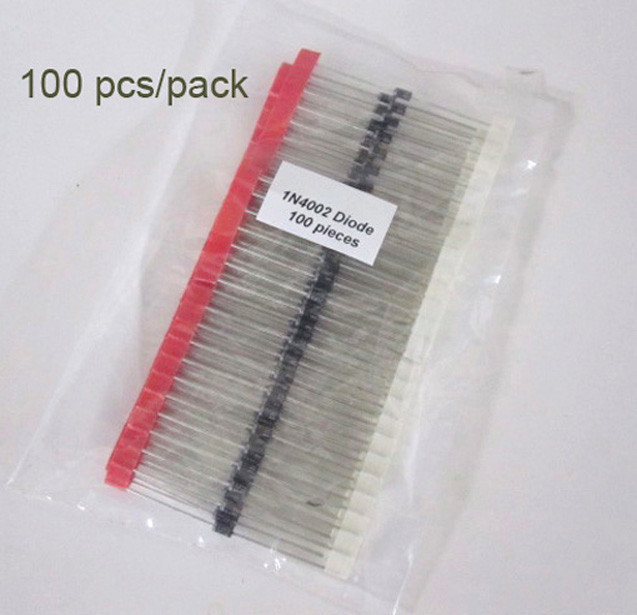 1N4002 Diode 100 piece pack IN4002 protection diodes