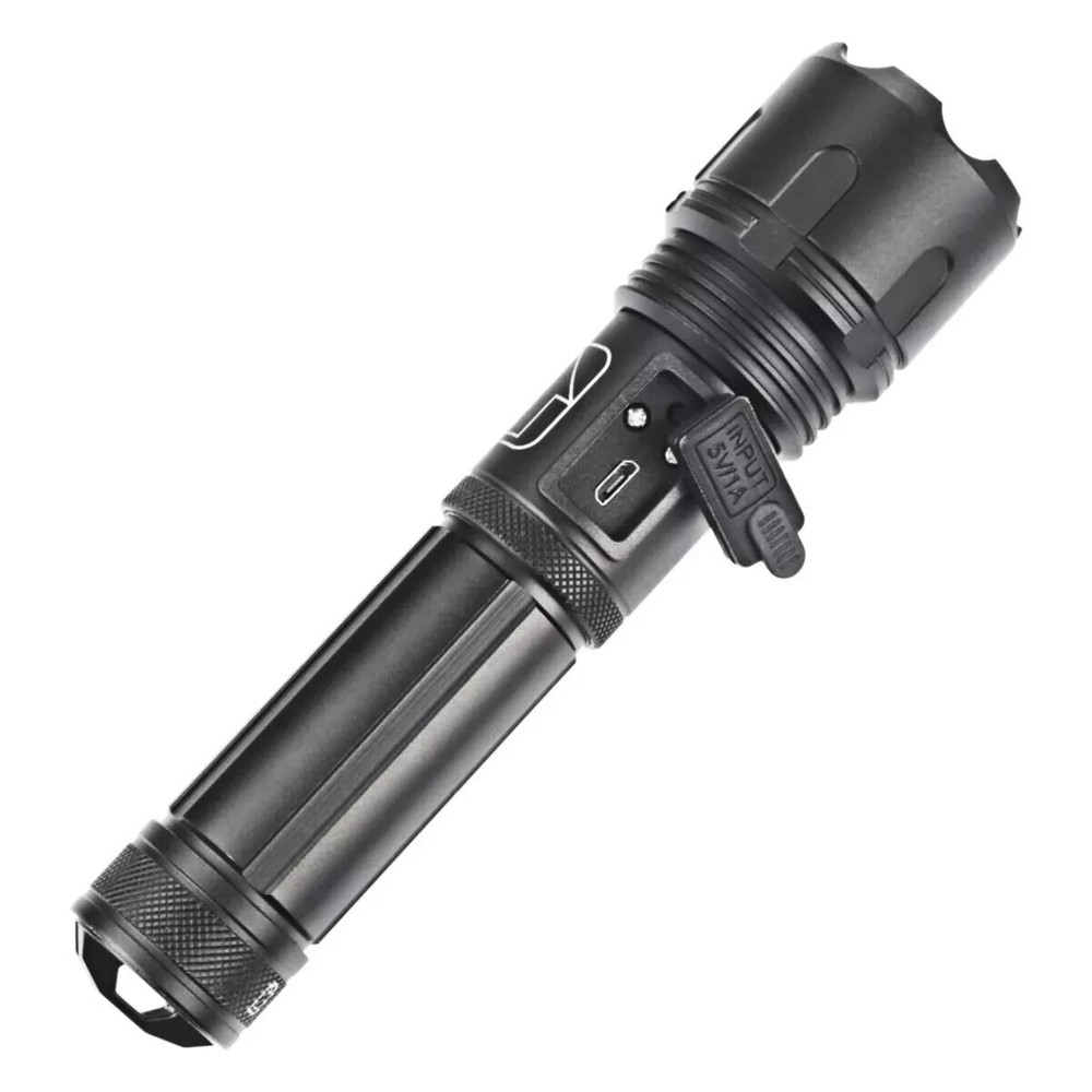 1000000 Lumens Super Bright LED Tactical Flashlight Rechargeable LED Work Light