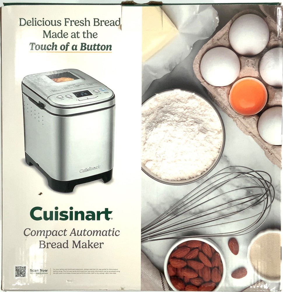 Cuisinart Compact Automatic Stainless Steel Bread Maker