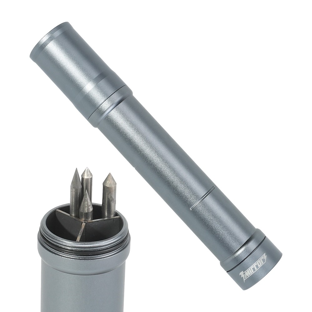 3mirrors TIG Welding Tungsten Electrode Storage Solution 3 Section Magnetic Case