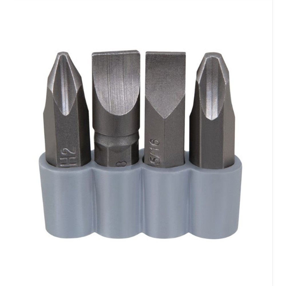 Impact Driver Bits - (#2 and #3 Phillips) (5/16" and 3/8" straight) W250036MM