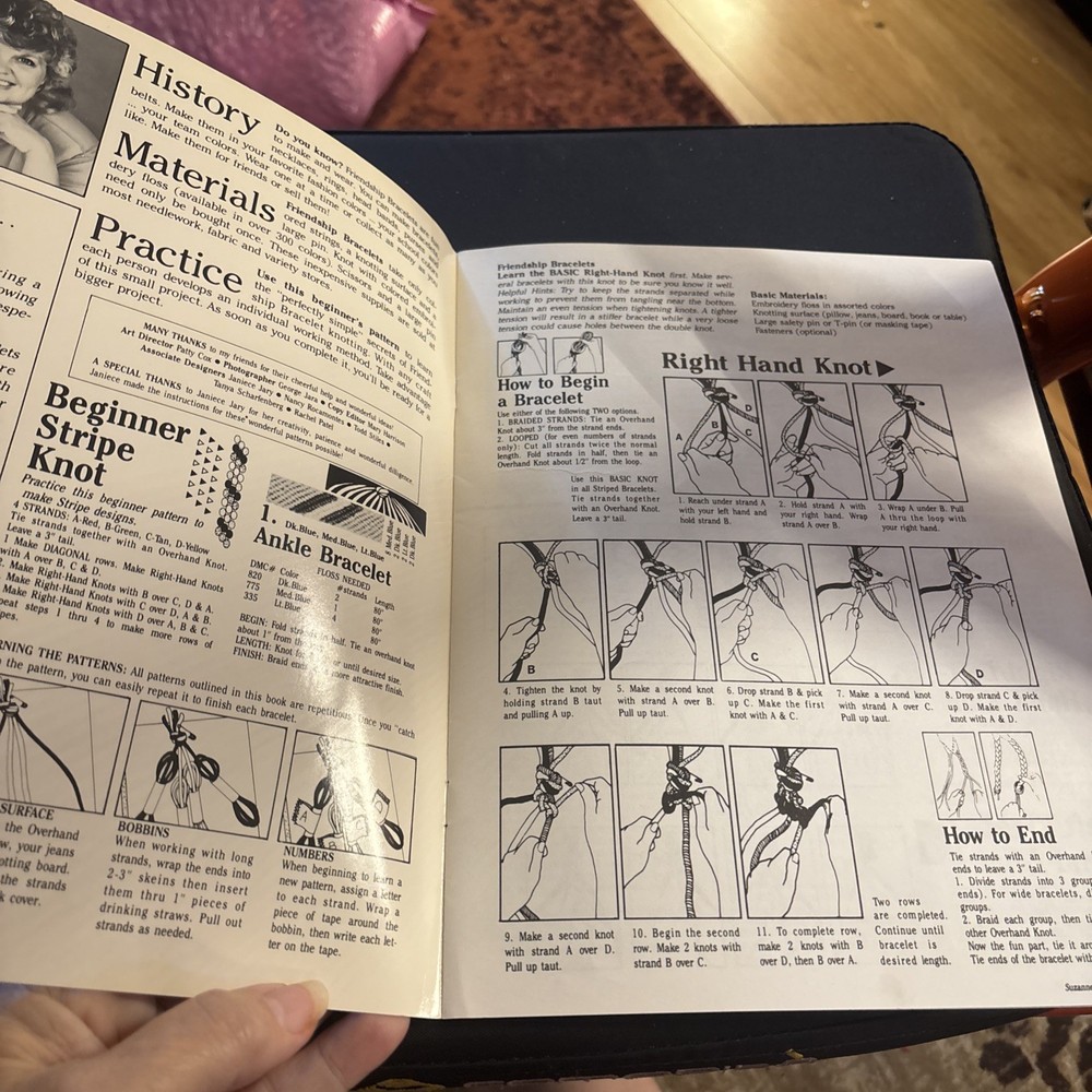 Friendship Bracelets Advanced Knotting Instructions