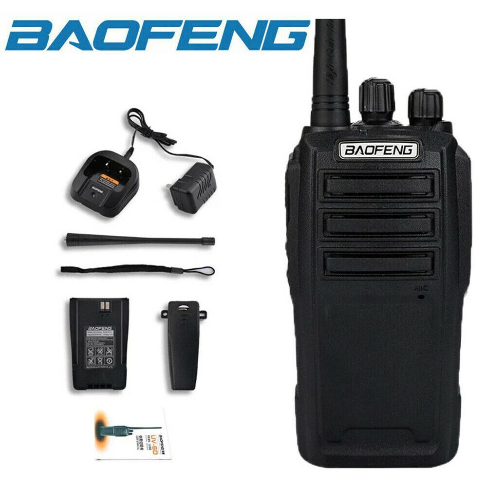 UV-6D Walkie Talkie High Power Wireless Talking Ham Radios UHF Band