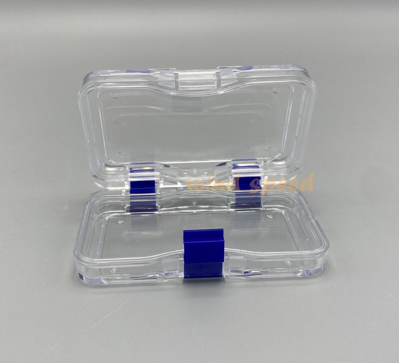 Denture False Teeth Membrane Case Container Hinged Display Box Jewelry Retainer