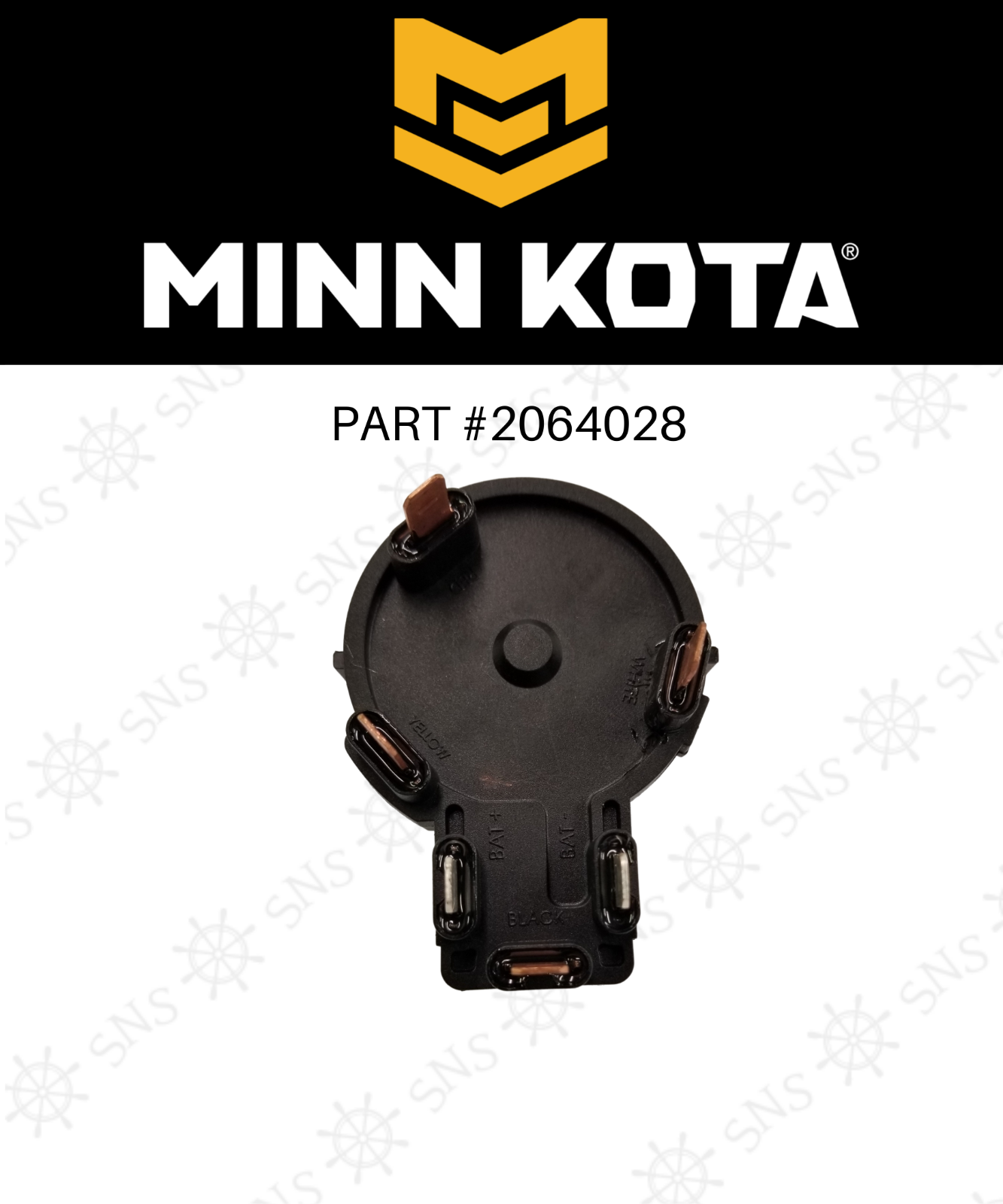 MINN KOTA SWITCH 2064028 OEM TROLLING MOTOR 5 SPEED FORWARD AND 3 SPEED REVERSE.