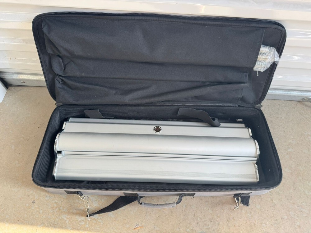 Silver Step Banner Stand 25"L