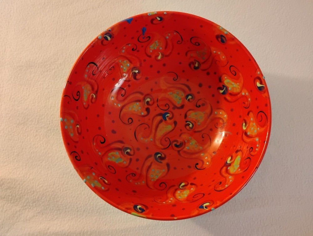 Hand Painted Celeste Bowl