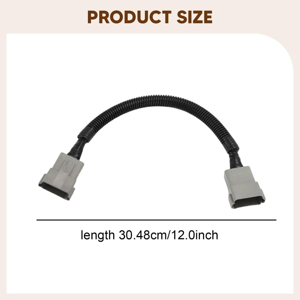 Gender Changer Harness Replace Easy to Install Extend Receiver Location Spare