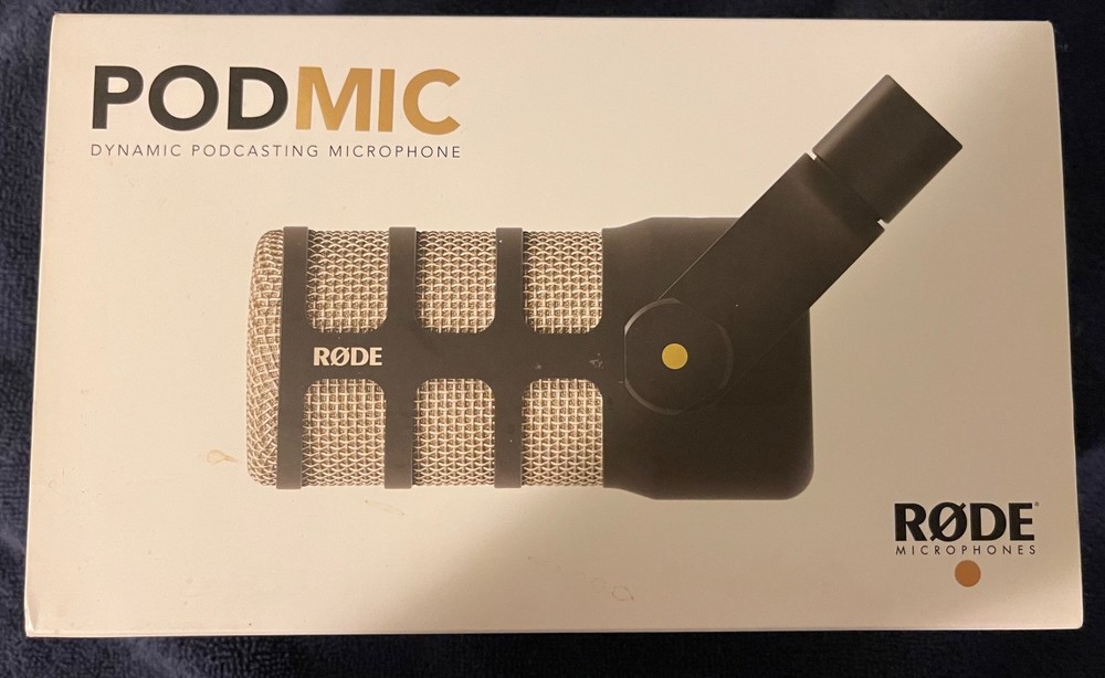 New in box RØDE PodMic dynamic microphone | Rode Pod Mic