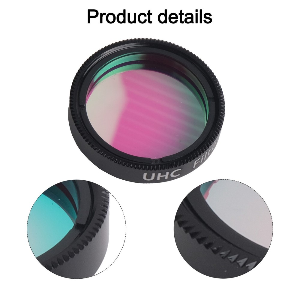 Threaded Eyepiece Compatible Telescopes UHC Filter for Improved Contrast