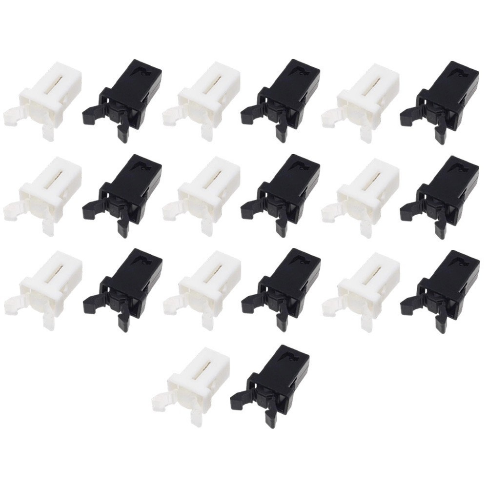 Trash Can Lid Lock 20PCS Self Locking Switch Replacement Clip for Storage