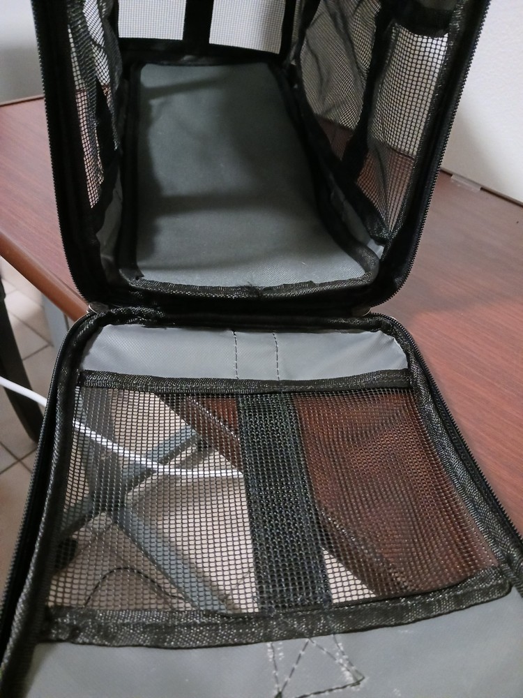 Small New Pet Carrier Gray.