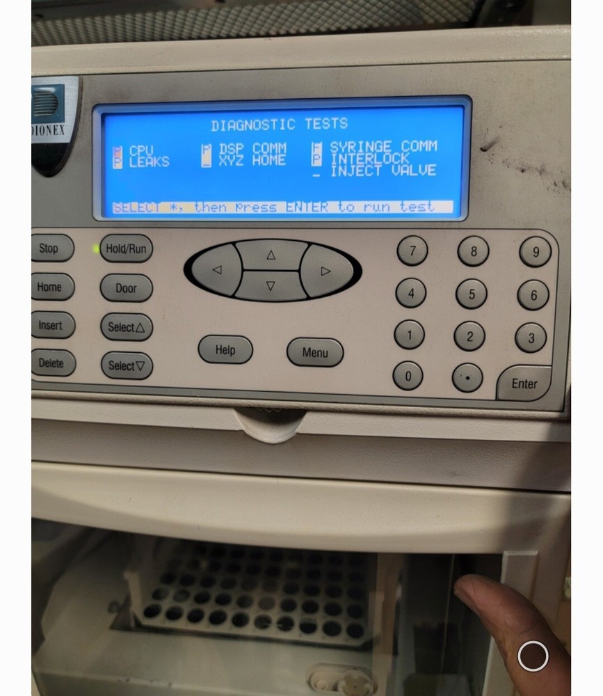 Dionex Autosampler Model AS-1 no syringe