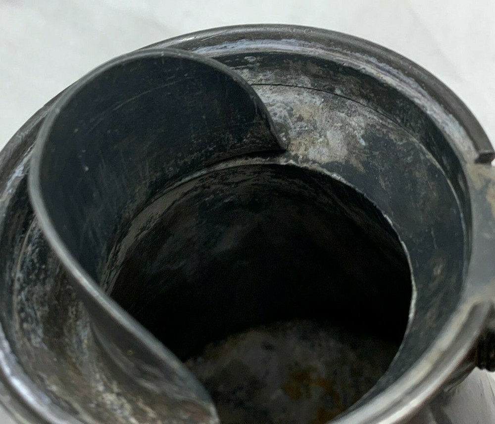 Victorian Syrup Pitcher Simpson Hall Miller Quadruple Plate Silverplate Beaded