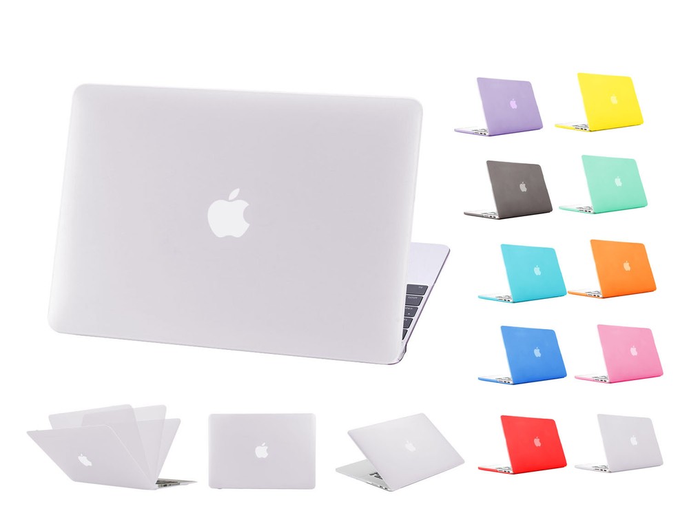 Rubberized Matte Hard Case for Apple Macbook Protective Sleeve Cover Shell Bag Pouch