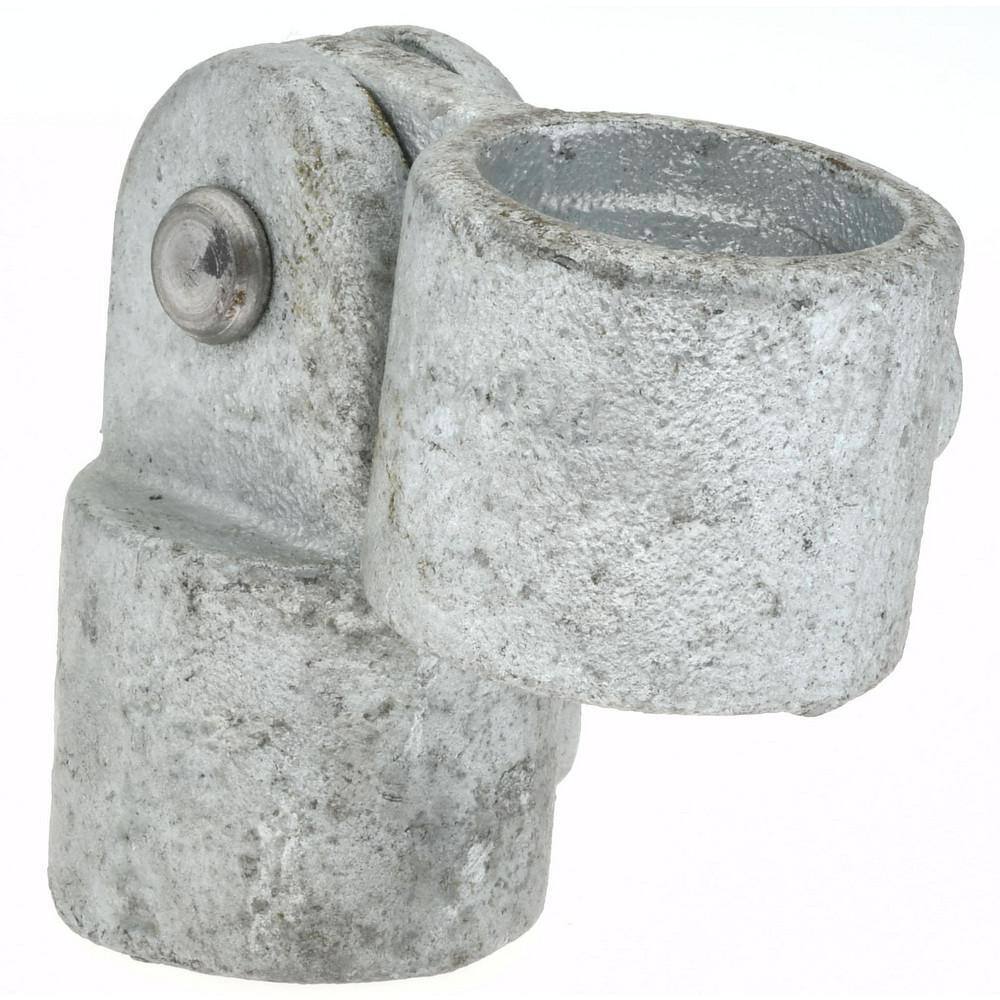 PRO-SAFE Galvanized Structural Rail Fitting: Single Swivel Socket for 1" Pipe