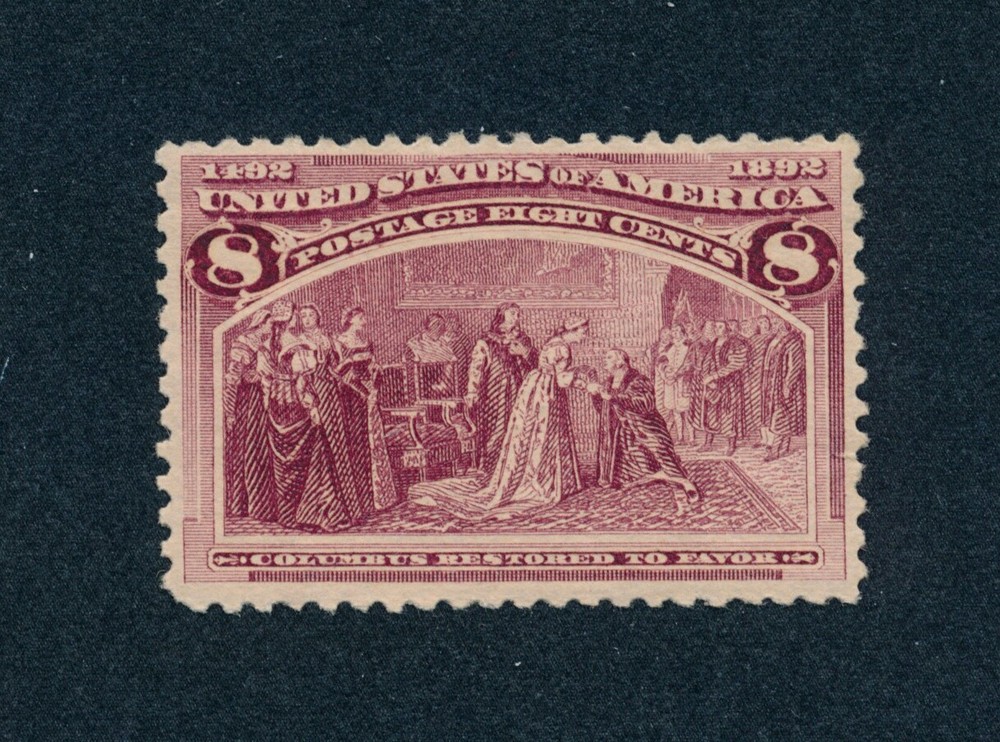 drbobstamps US Scott #236 Mint Lightly Hinged Stamp Cat $50