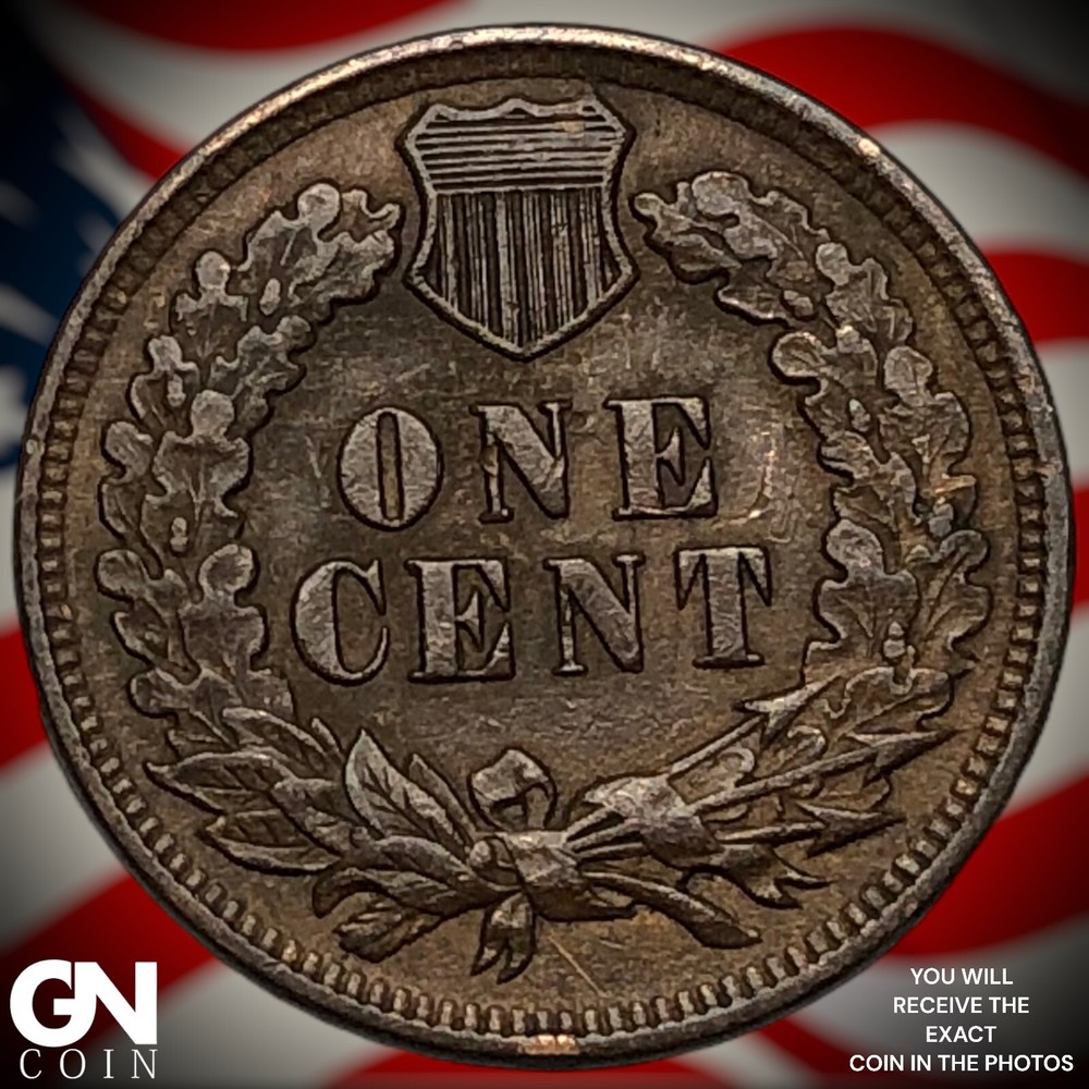 1907 Indian Head Cent Penny M7460