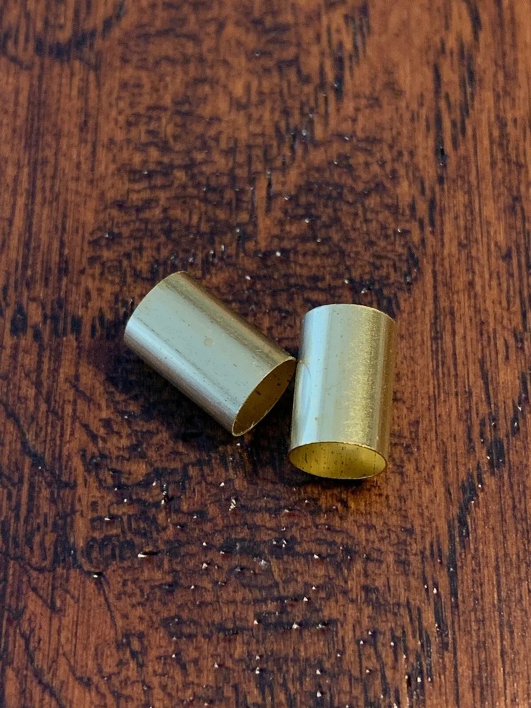 CHROME Plated - Solid Brass / Telecaster Knurled Guitar Knobs & Switch Tip Set