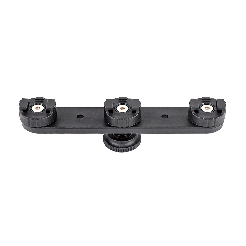 Triple Mount Bracket for Fill Light Bracket Mount Adapter Holder For Camera
