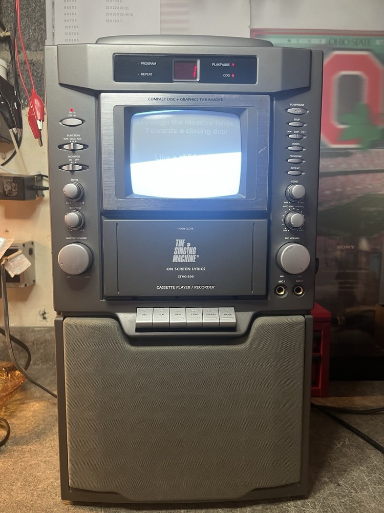 The Singing Machine Model: STVG-500. Karaoke Machine