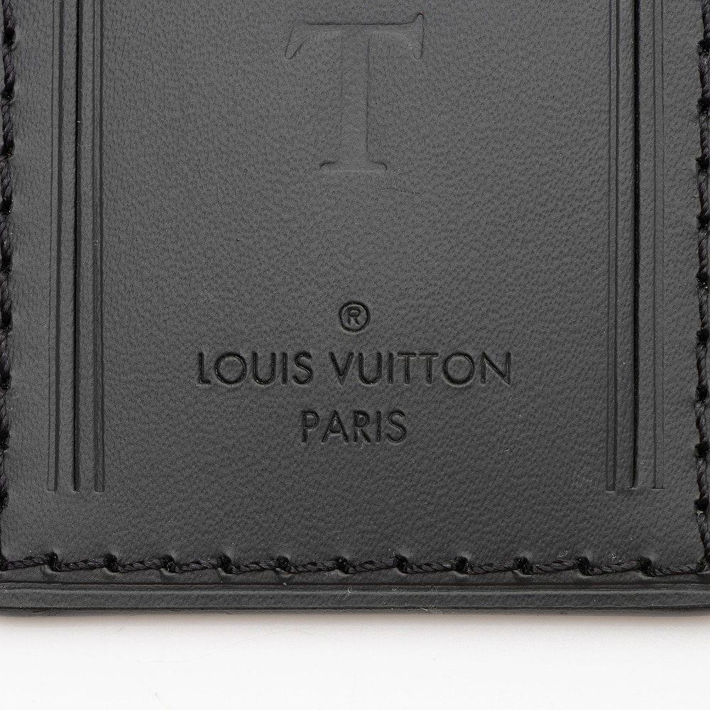 Louis Vuitton Leather Luggage Tag