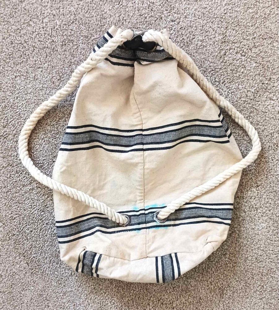 Canvas Beach Bag