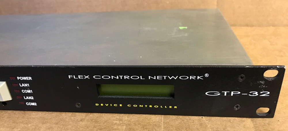 DNF Controls GTP-32 GPI Tally Processor Flex Control Network Mountable