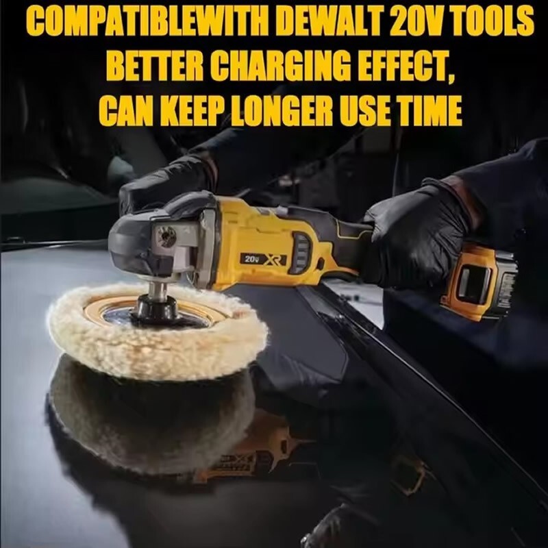 4 Pack 20V 8Ah Lithium-lon Battery Replacement for Dewalt -Compact XR Design