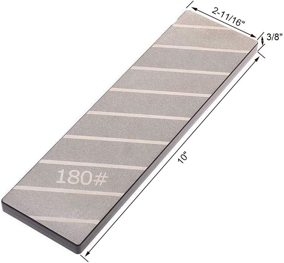 SCOTTCHEN Diamond Flattening Stone Lapping Plate Double-sided Extra Large 10x3