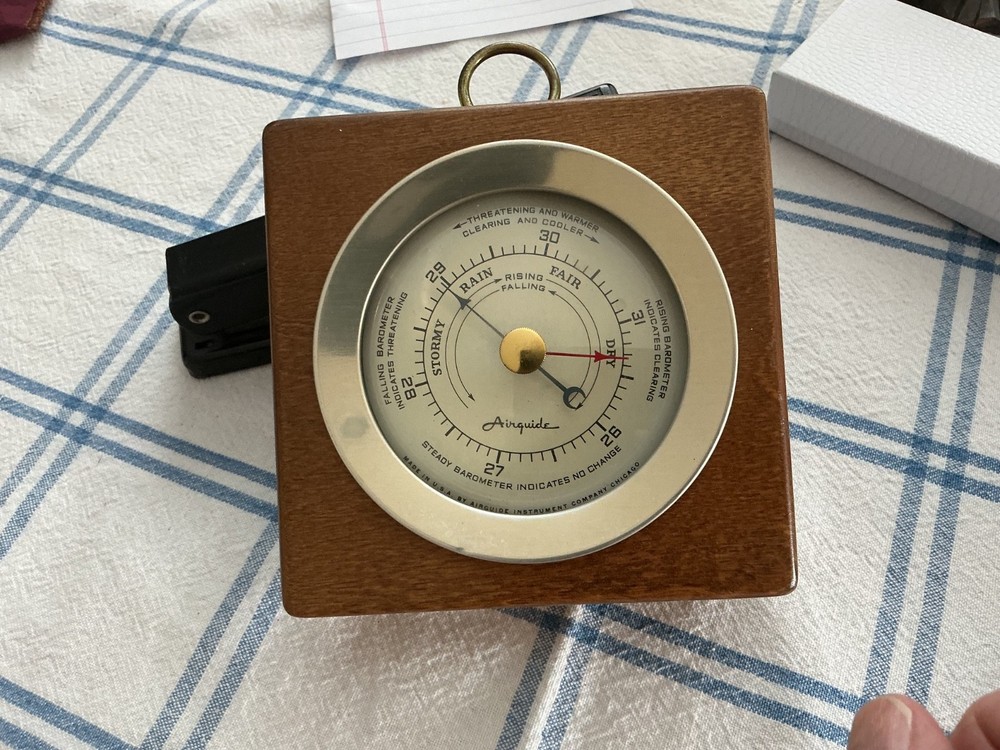 Airguide Barometer made in the USA