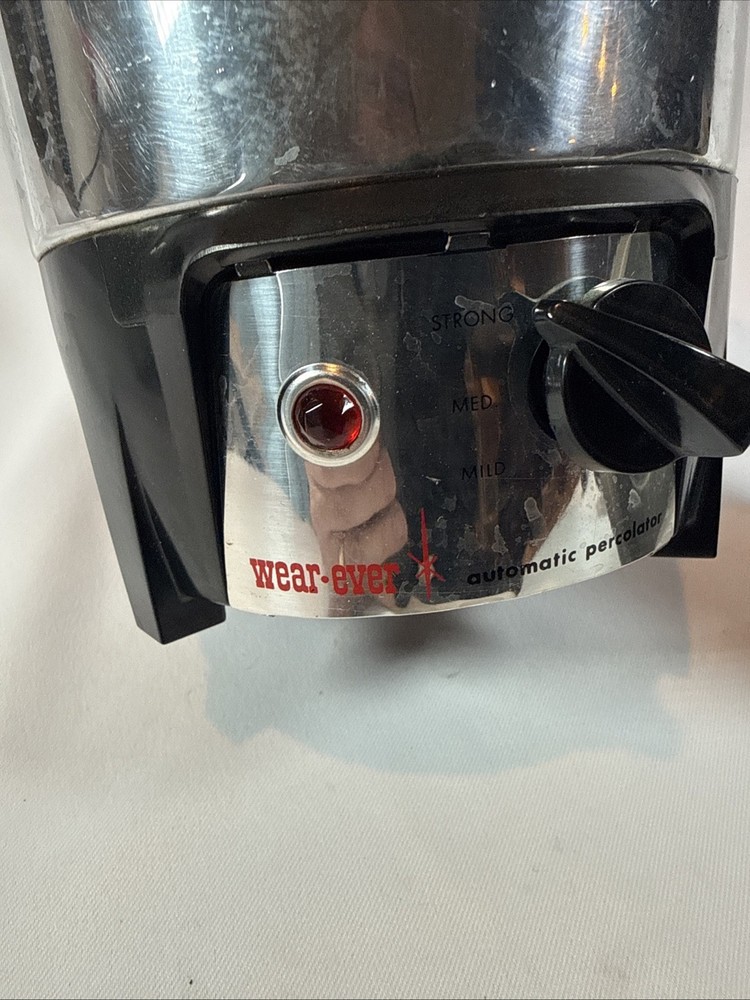Wear-Ever 10 Cup Electric Automatic Percolator Model 2750 Complete