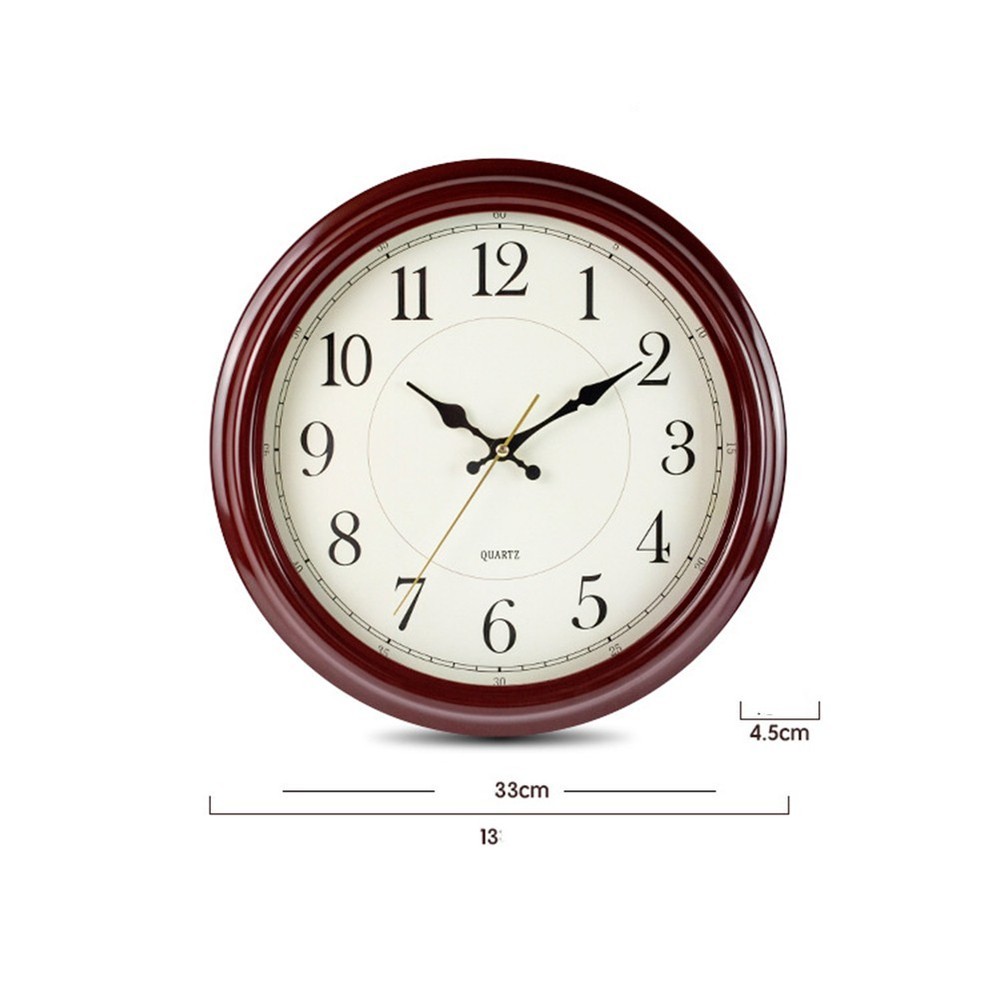 Wall Clock Silent Clock Large Easy-to-Read Numbers Versatile Decorative Element