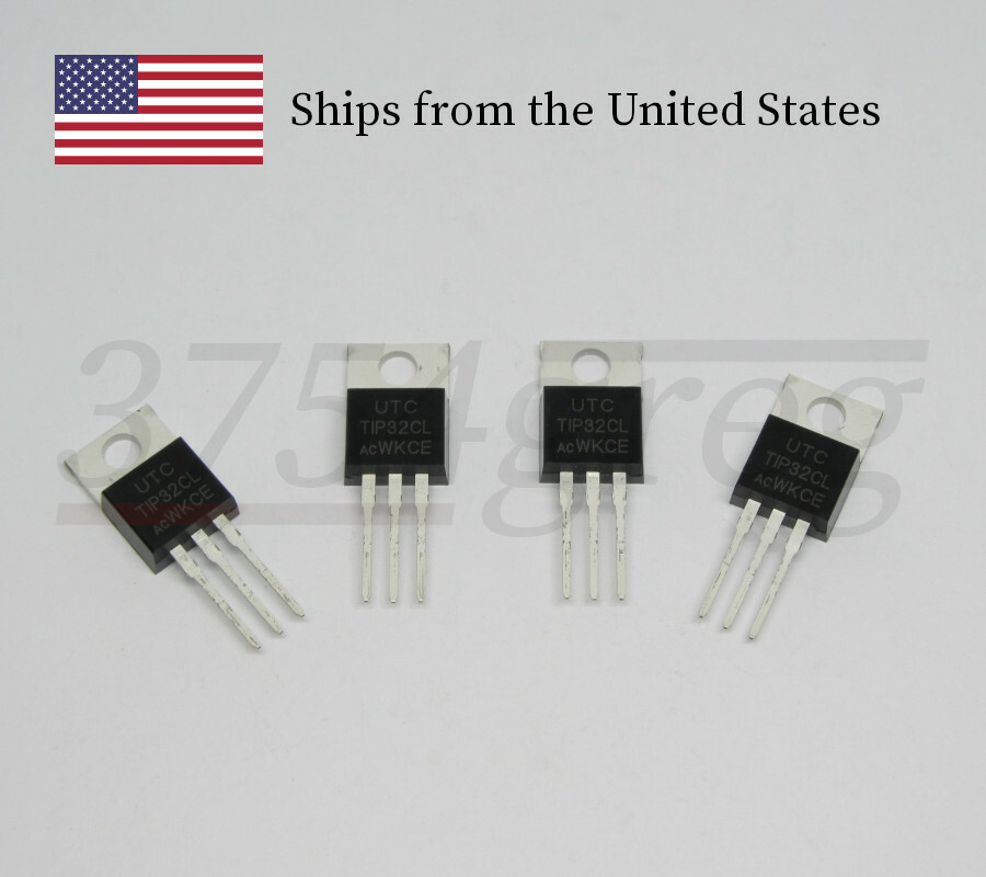TIP32 TIP32C PNP Power Transistor 4 Pack
