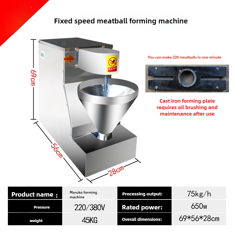 Automatic Meatball Machine Forming Machine Meatball Machine Fishball Machine