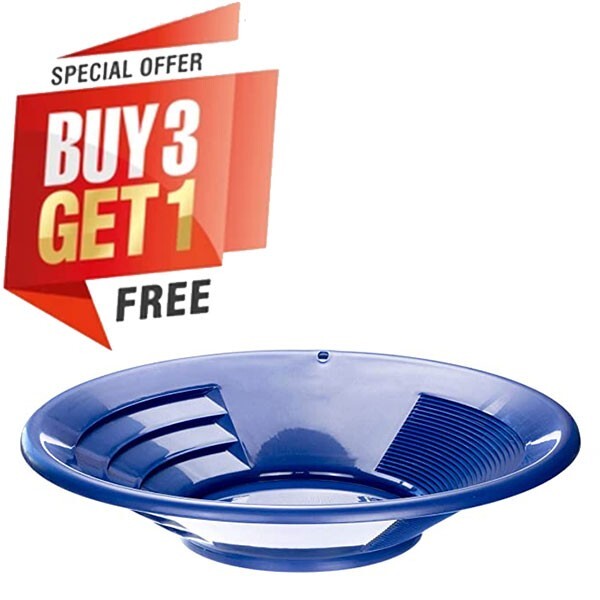 SE 12" PANNING GOLD PAN - BLUE