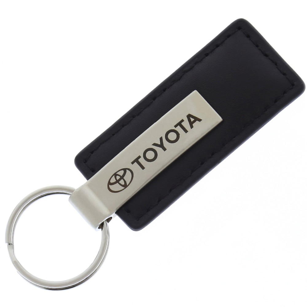 Toyota Leather Keychain (Black)