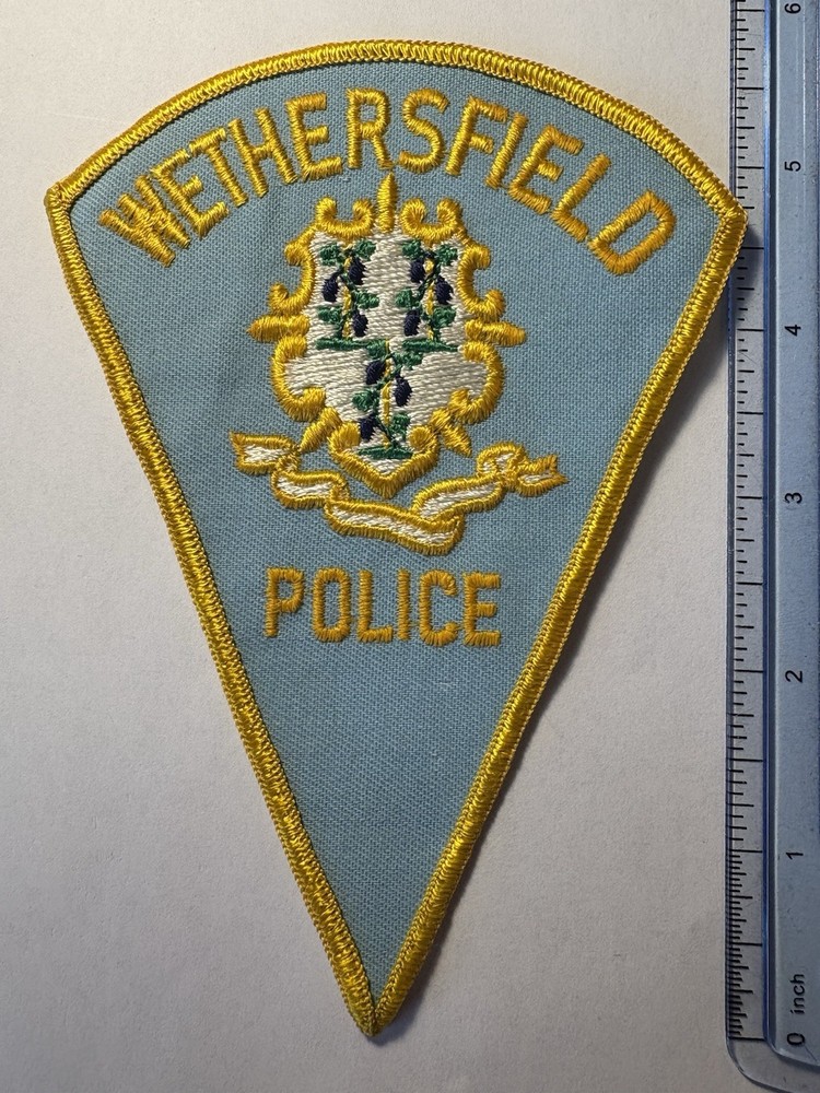 Wethersfield Connecticut Police Patch