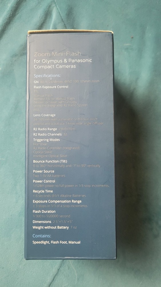Flashpoint Zoom Mini R2 TTL Flash