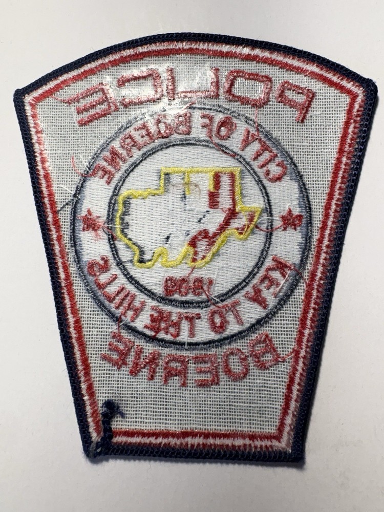 Boerne Texas Police Patch