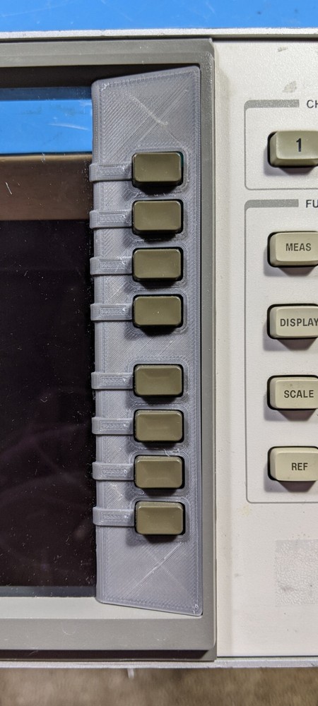 HP 8757C Network Analyzer Compatible 3d Printed Soft Button Bezel/Cover