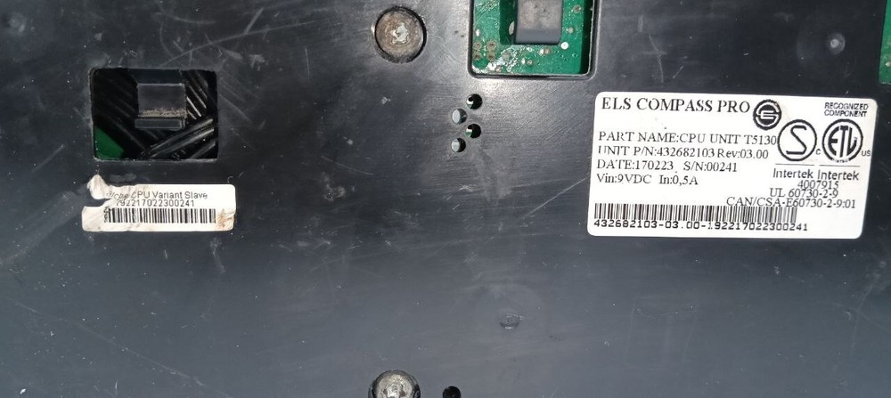 ELS COMPASS PRO 432682103- CPU PROGRAMMER T5130 WASCOMAT ELECTROLUX LAUNDRYLUX