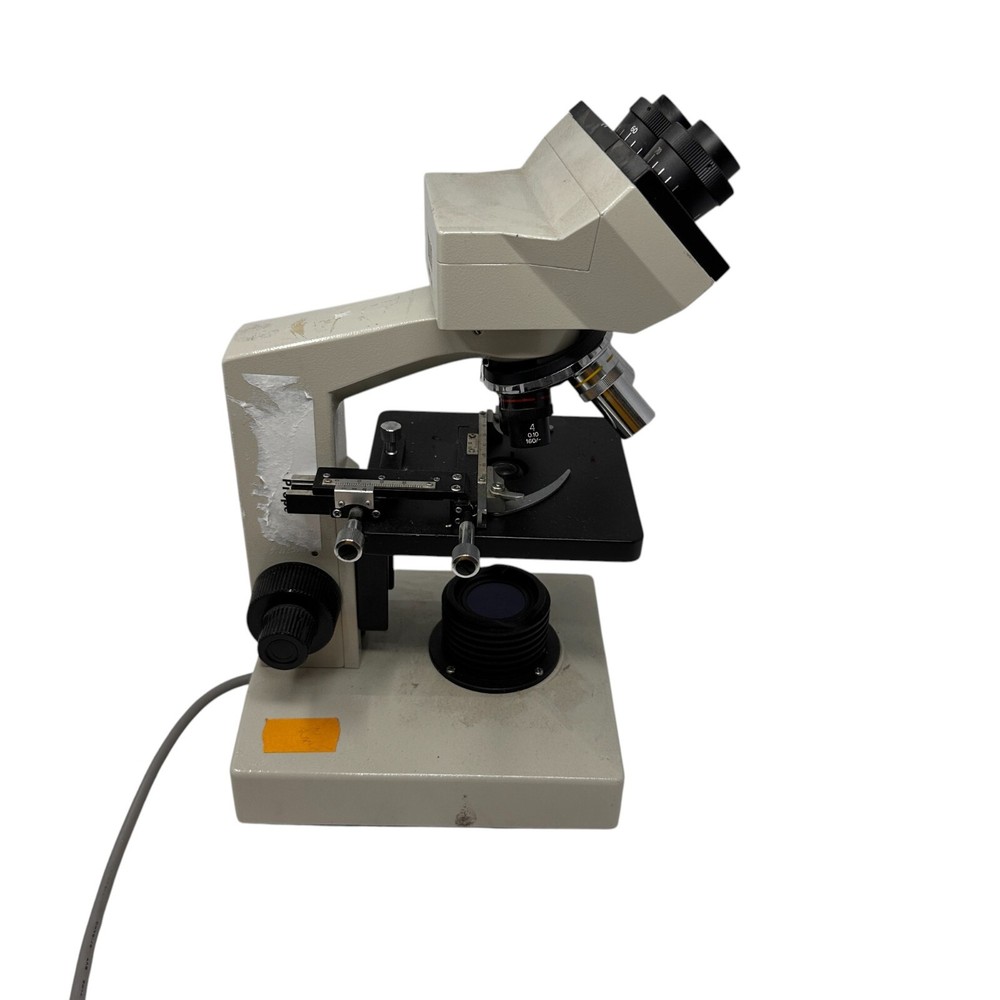 Ward's HVS-20 Binocular Compound Microscope 4 Objective Lenses Lab Scope