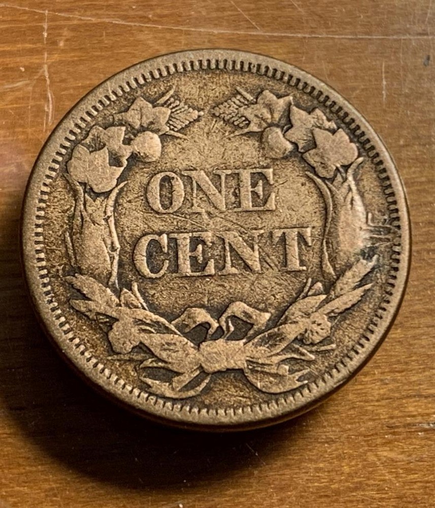 1858 Flying Eagle Cent Small Letters Fine+ Condition SKU# 34382