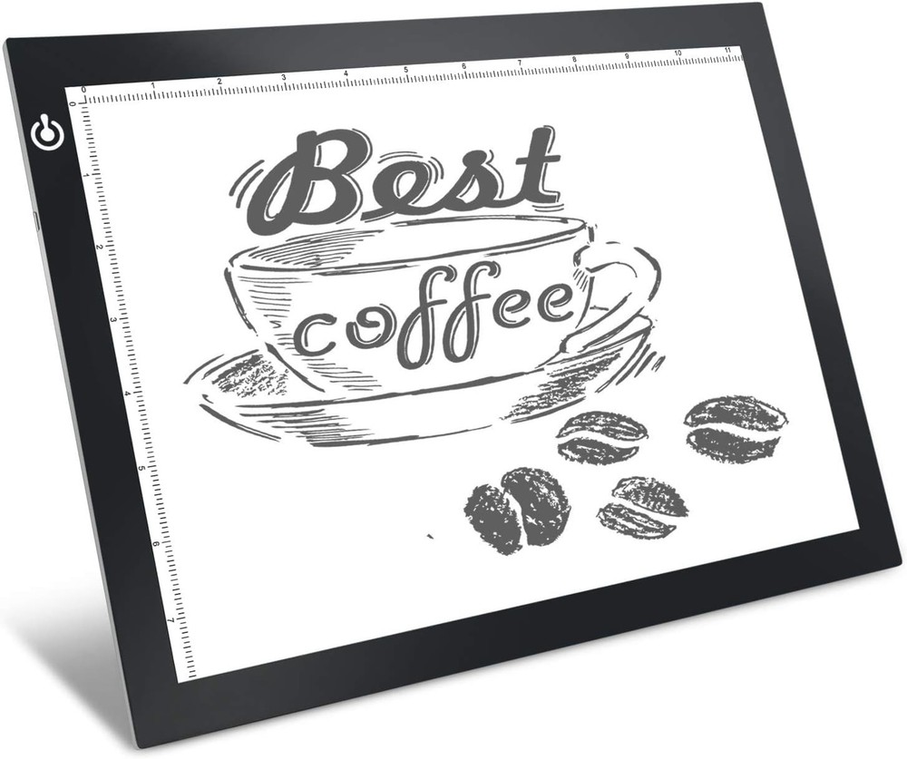 Versatile A4 Dimmable LED Tracing Light Pad - Perfect for Sketching & Stenciling