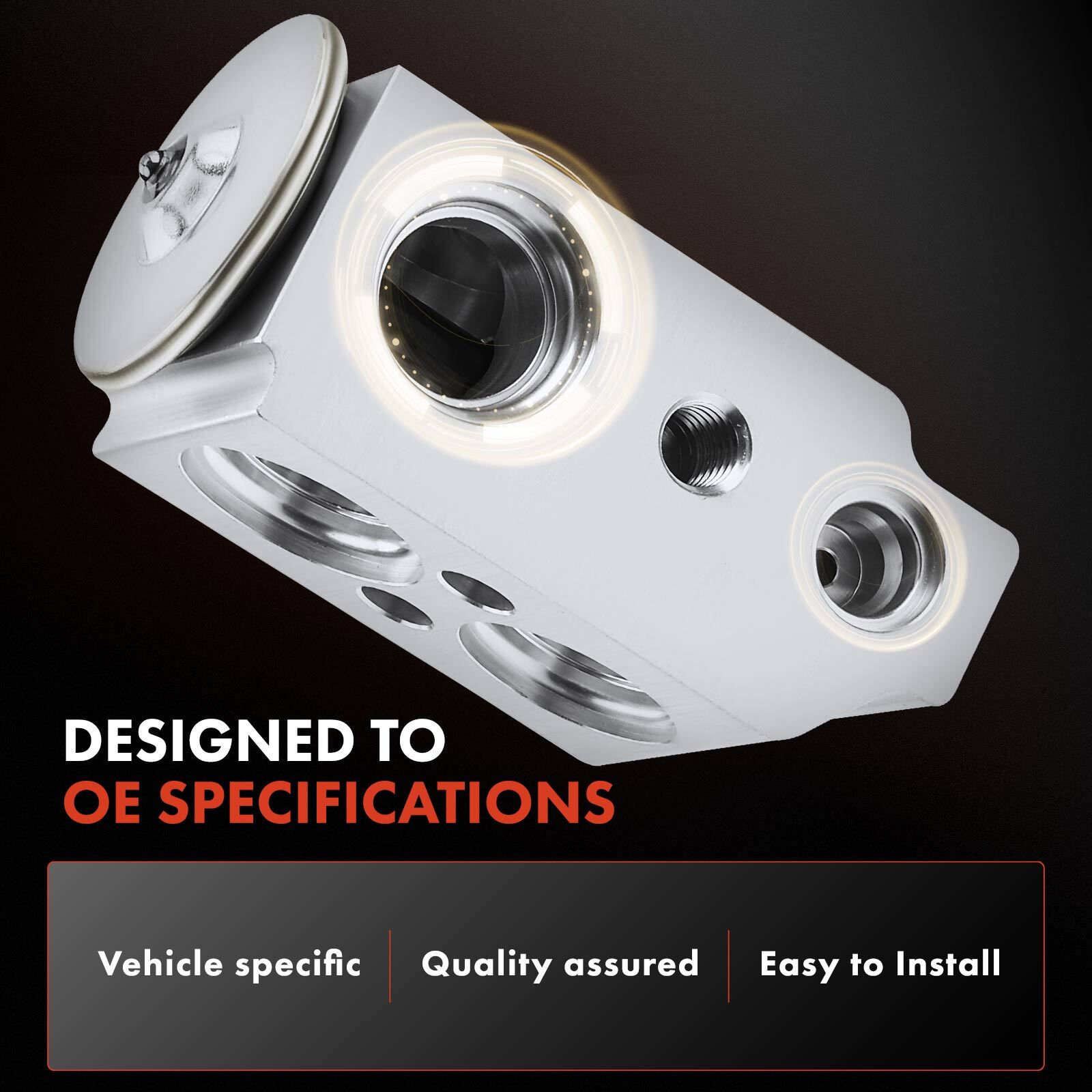 AC Compressor & Expansion Valve Kit for Hyundai Sonata 2011-2014 Kia Optima 2011